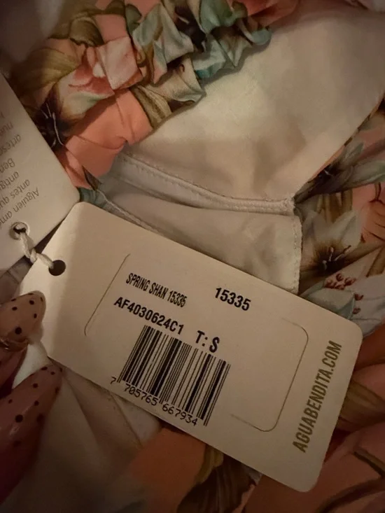 Agua Bandita xREVOLVE Spring Mini Dress in Shan Floral Size S - Picture 5 of 5